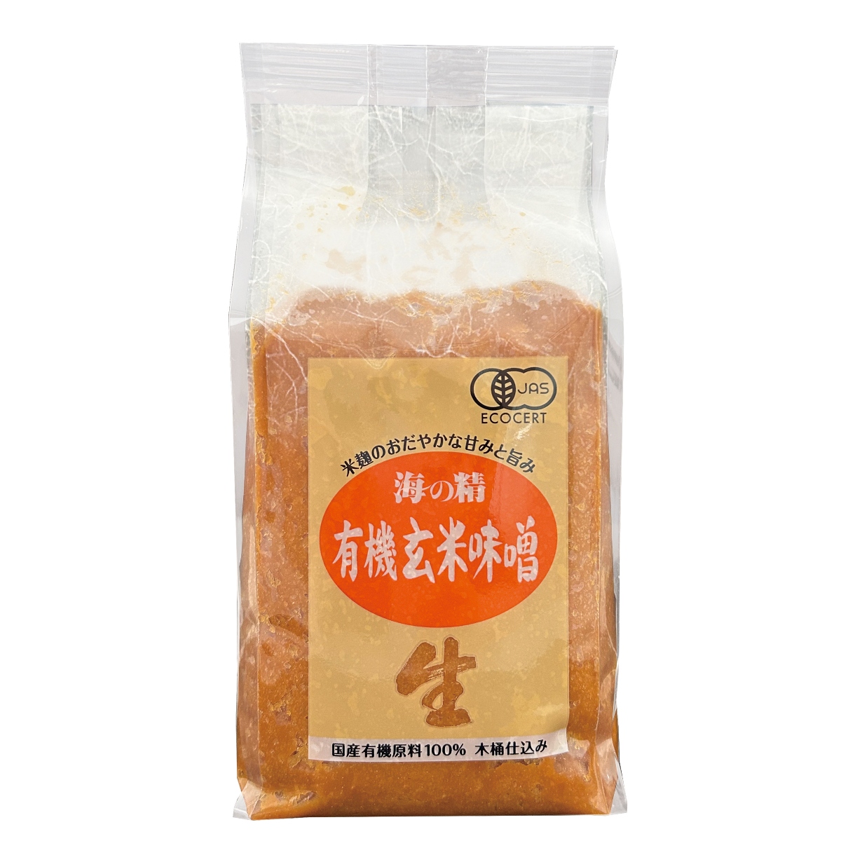 海の精 有機玄米味噌 1kg