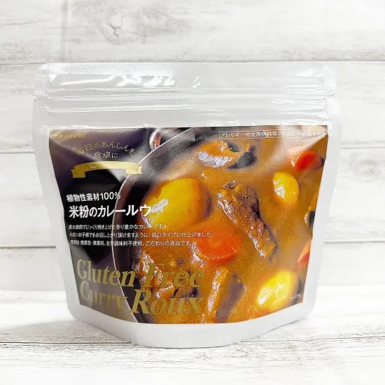植物性素材100%米粉のカレールウ150g