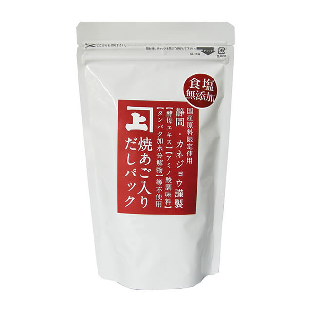 食塩無添加　焼あご入だしパック8g×12P