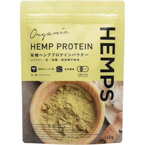 HEMPS 有機ヘンププロテインパウダー 140g
