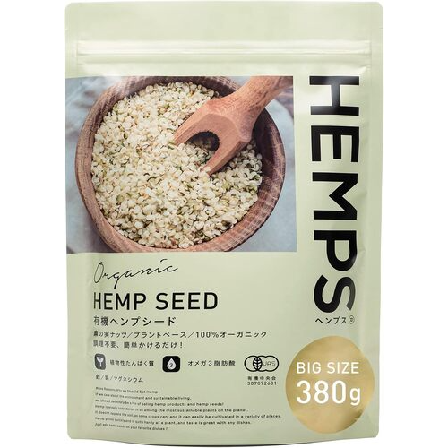 HEMPS 有機ヘンプシード 380g