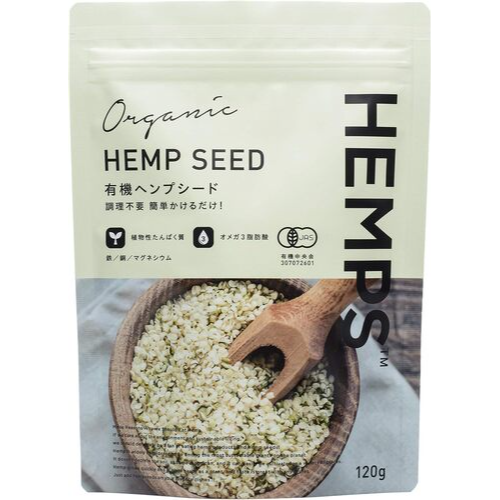HEMPS 有機ヘンプシード 120g