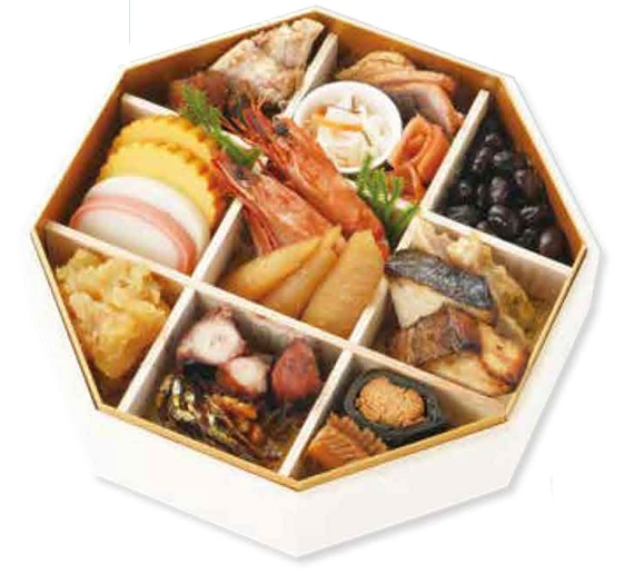 【数量限定】4.創健社のおせち詰合せ一段18品（重付き）/12月30日お届け