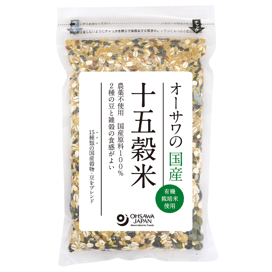 オーサワの国産十五穀米 300g